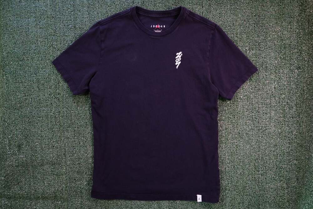 Jordan Zion Williamson Logo Men's Short Sleeve T-Shirt Black